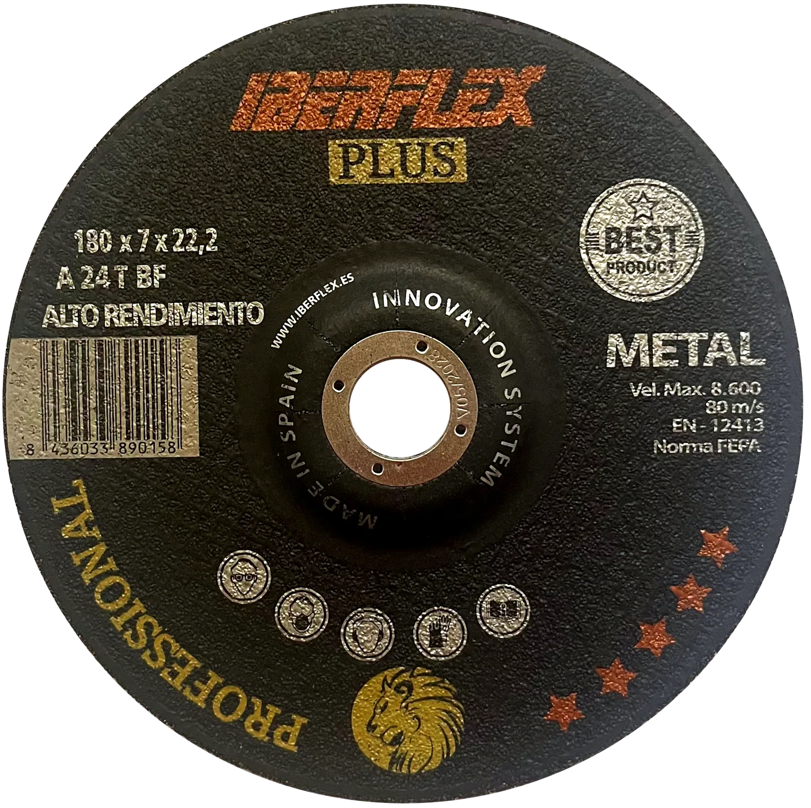 GAMA PLUS METAL-ACERO (ALTO RENDIMIENTO)
